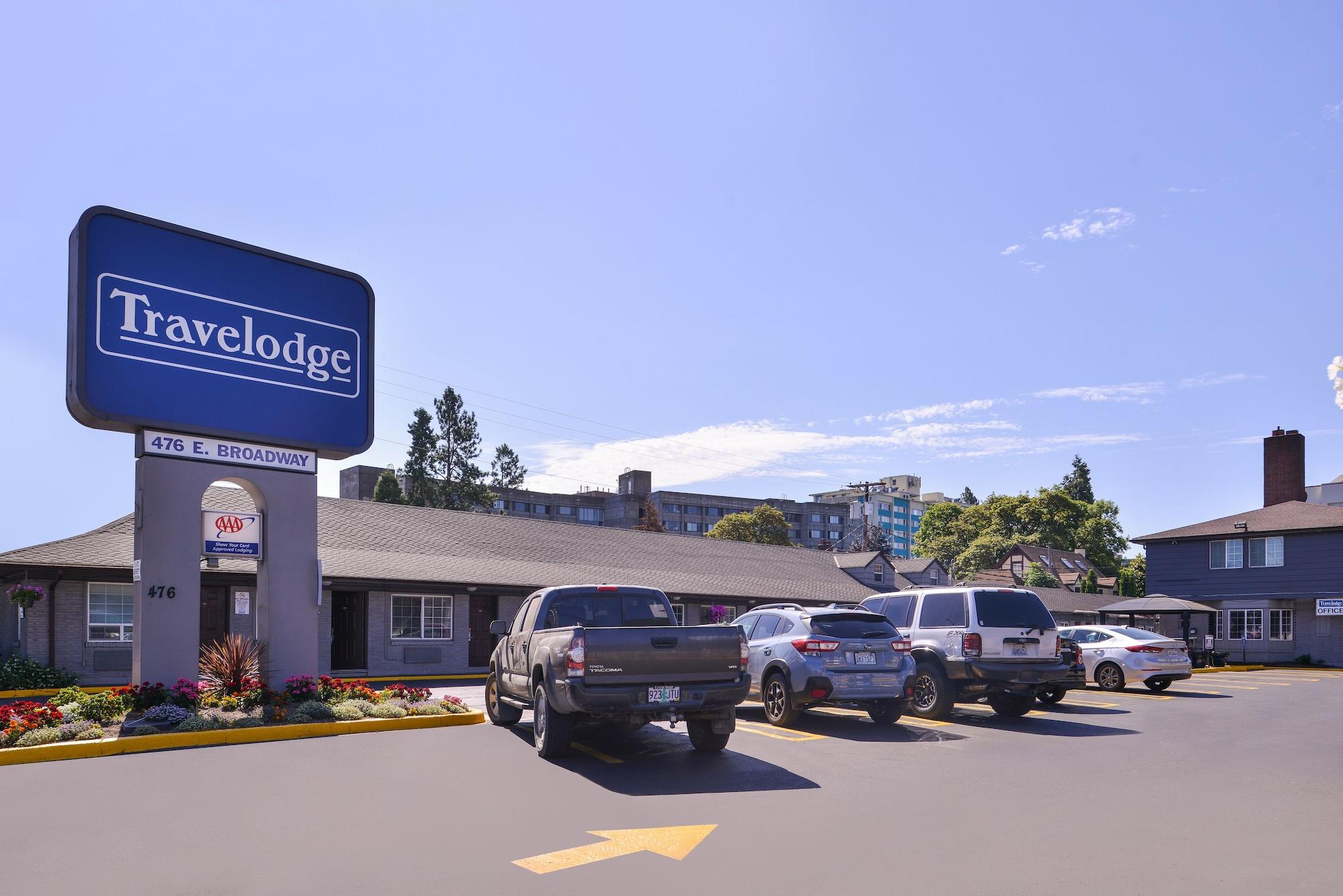 Travelodge By Wyndham Eugene Downtown/University Of Oregon Dış mekan fotoğraf