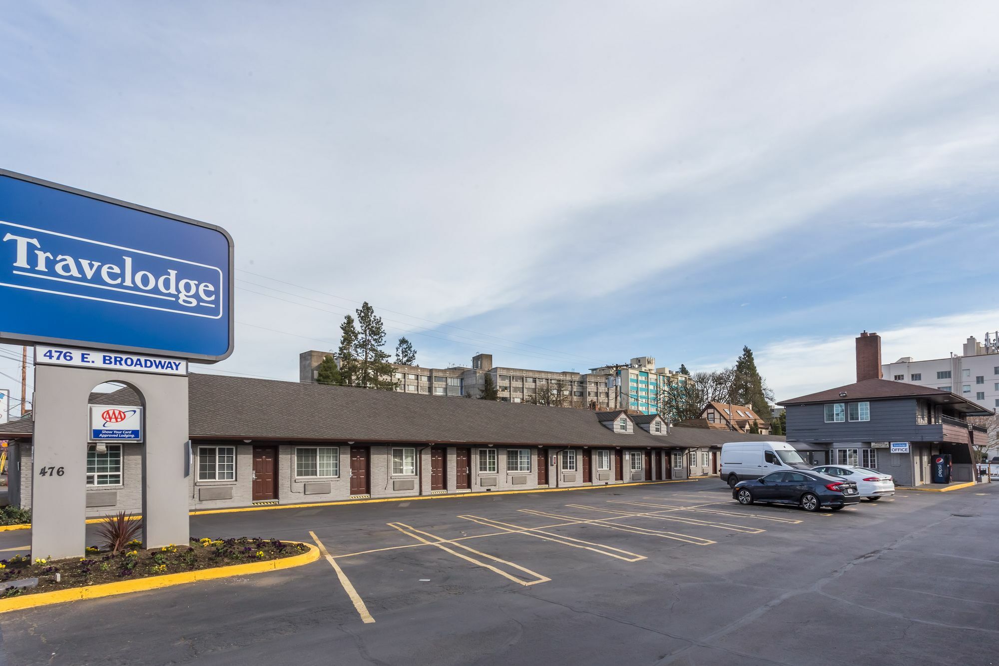 Travelodge By Wyndham Eugene Downtown/University Of Oregon Dış mekan fotoğraf